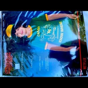 Youth L XL Stranger things camp nowhere t shirt